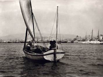 Πειραιάς 1906. Φωτογραφία του Φρεντ Μπουασσονά