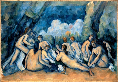 Πωλ Σεζάν, «Λουόμενοι», 1906