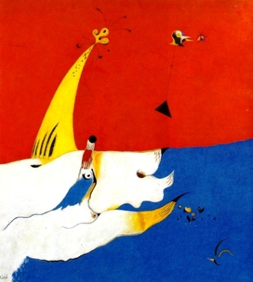 Χουάν Μιρό, «Τοπίο», 1924-25