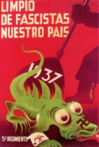 Αντιφασιστική αφίσα του Ισπανικού Εμφυλίου