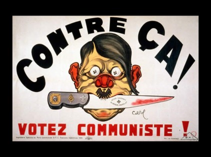 Αφίσα του Γαλλικού Κομμουνιστικού Κόμματος, 1936